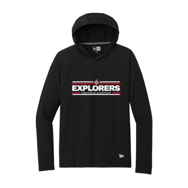 Washington Elementary New Era® Power Long Sleeve Hoodie - Image 3