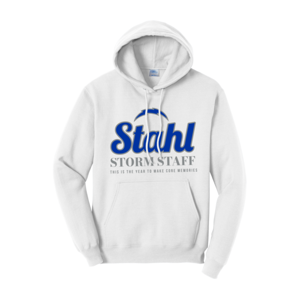 Stahl Jr High Staff Port & Company® Core Fleece Pullover Hooded Sweatshirt - Image 2