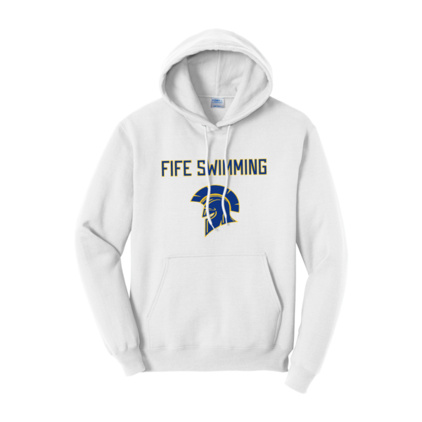 Fife Swimming Port & Company® Core Fleece Pullover Hooded Sweatshirt - Image 2