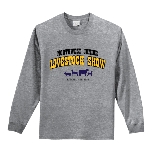 NW Junior Livestock Port & Company® Long Sleeve Essential Tee