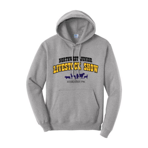 NW Junior Livestock Port & Company® Core Fleece Pullover Hooded Sweatshirt