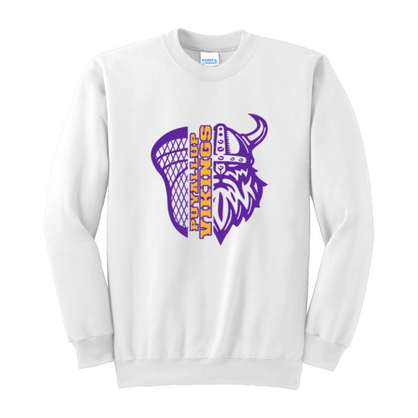 Vikings Lax Port & Company® Essential Fleece Crewneck Sweatshirt