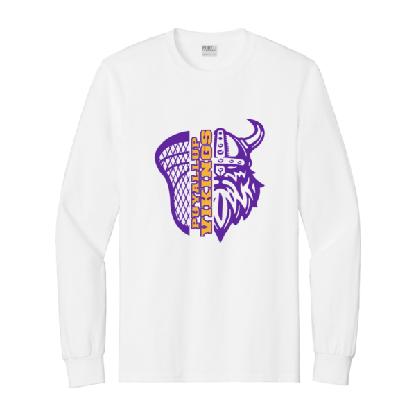 Vikings Lax Port & Company® Long Sleeve Essential Tee