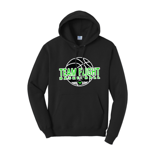 Team Flight Port & Company® Core Fleece Pullover Hooded Sweatshirt