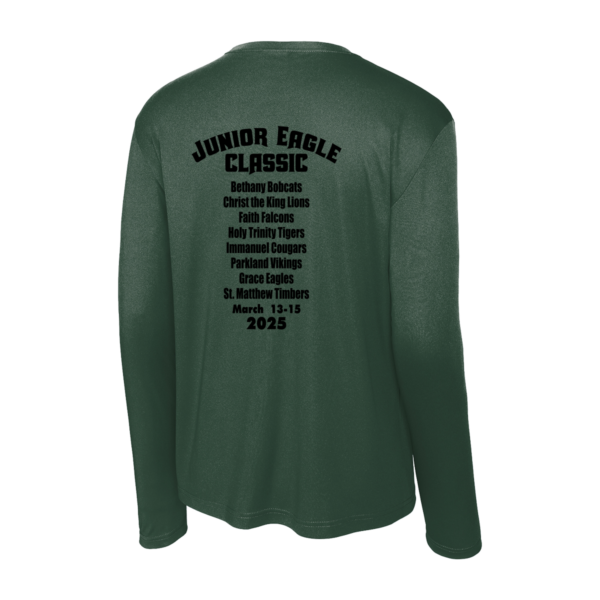 Junior Eagle Classic Long Sleeve Competitor Tee - Green